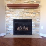 custom fireplace with mantle